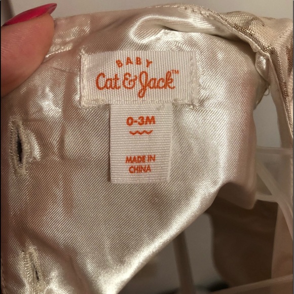 Gold babygirl dress - Picture 5 of 5